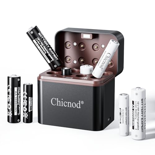30% Off CHICNOD Rechargeable AA/AAA Lithium Batteries