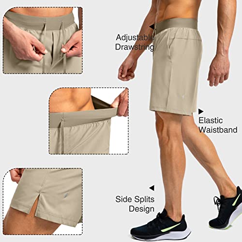 46% Off Soothfeel Men's Running Shorts with Zipper Pockets - Image 4