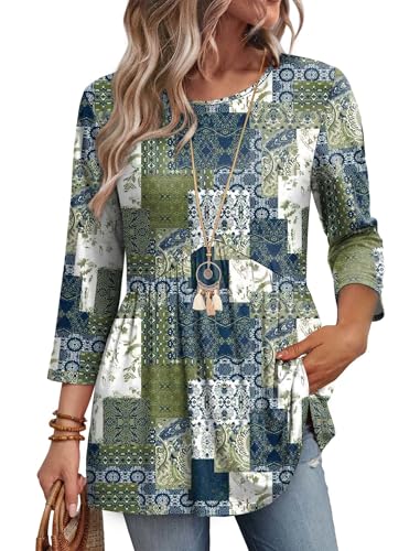 Save 30% on Women's 3/4 Sleeve Babydoll Tops with Code