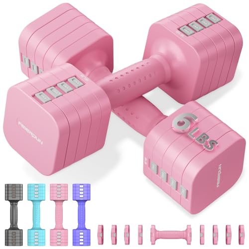 Save 30% on FEIERDUN 5-in-1 Adjustable Dumbbell Set