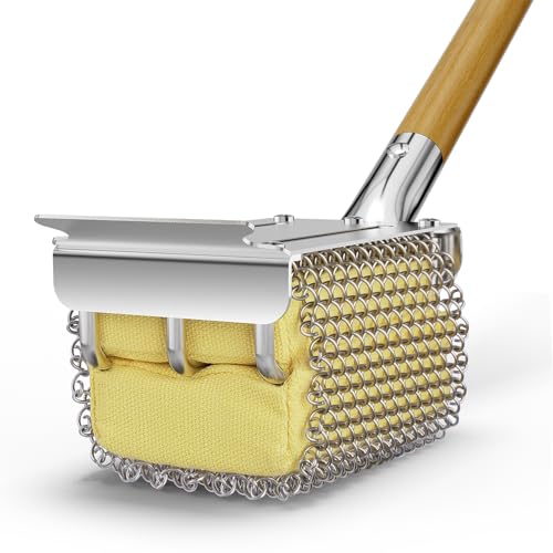 50% Off HOUSE AGAIN Bristle-Free Grill Brush with Scraper
