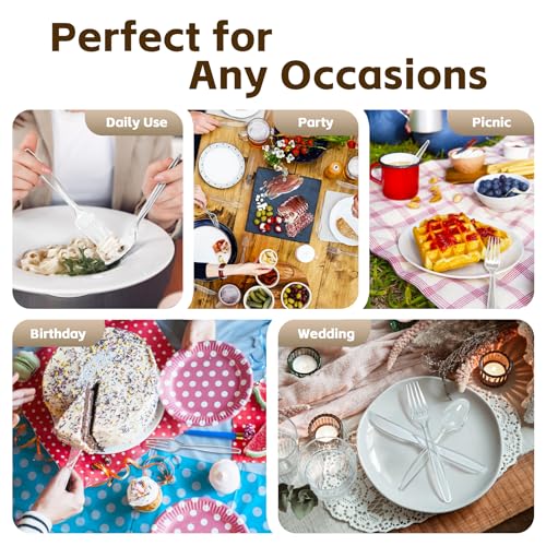 28% Off Degralight 300-Count Plastic Silverware Set - Image 3
