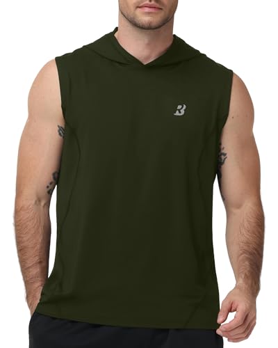 40% Off Roadbox Men's Sleeveless Hoodie Tank Top