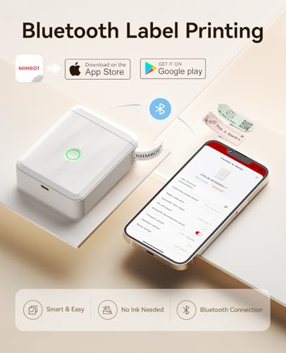 67% Off NIIMBOT Bluetooth Label Maker with Code VQP6LN46 - Image 5