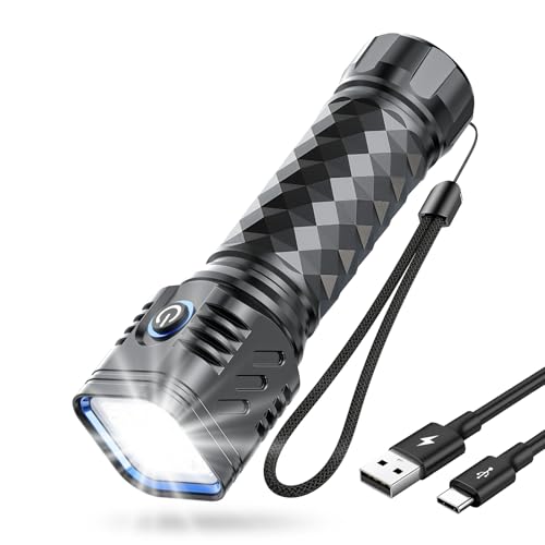 50% Off WdtPro Rechargeable Super Bright LED Flashlight