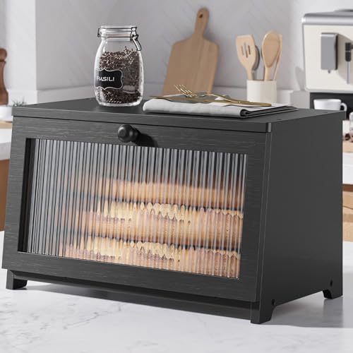 34% Off Kitsure Wooden Bread Box for Kitchen Countertop