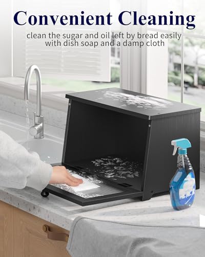 34% Off Kitsure Wooden Bread Box for Kitchen Countertop - Image 6