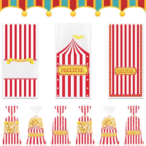 50% Off 120-Pack Carnival Cellophane Gift Bags