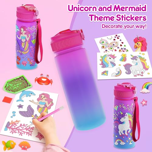 69% Off Mocoosy Unicorn & Mermaid Water Bottle Kit for Girls - Image 4