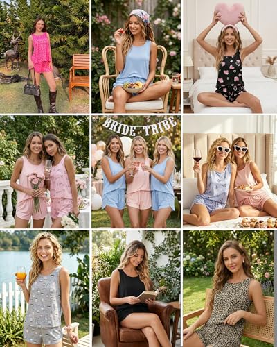 Save 22% on Ekouaer Women's Soft Summer Pajama Set - Image 5