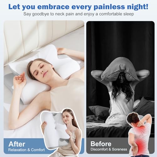 Save 37% on Cooling Cervical Neck Pillow for Pain Relief - Image 6