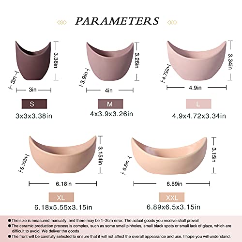 Save 15% on Notakia Lotus-Shaped Ceramic Bowls (5-Pack) - Image 5