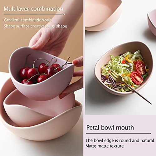 Save 15% on Notakia Lotus-Shaped Ceramic Bowls (5-Pack) - Image 6