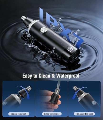 35% Off JEETIF 3-in-1 USB-C Nose & Eyebrow Trimmer - Image 3