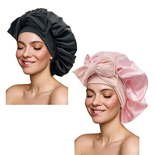 50% Off Satin Silk Sleep Bonnet for Curly & Long Hair