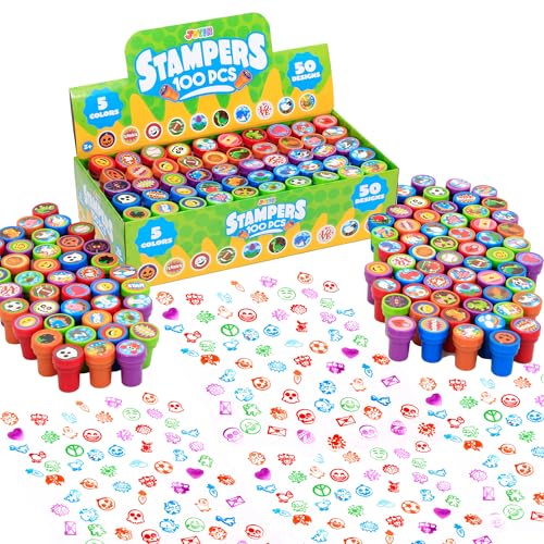 Save $10 on JOYIN 100-Piece Kids Self-Ink Stamp Set