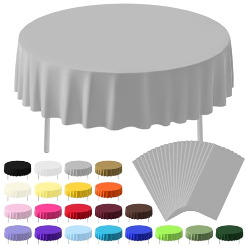 Save 50% on 20-Pack Disposable Plastic Tablecloths
