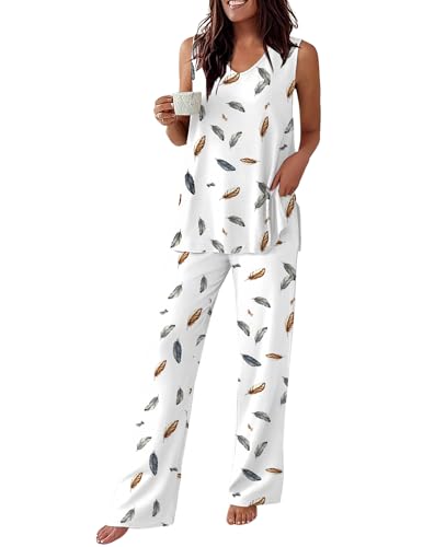 Save 20% on Ekouaer Women's Sleeveless Pajama Set