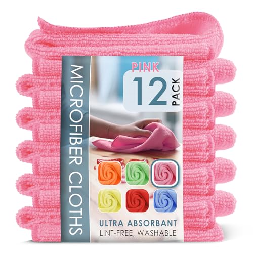 Save 48% on 12-Pack Hearth & Harbor Microfiber Cloths