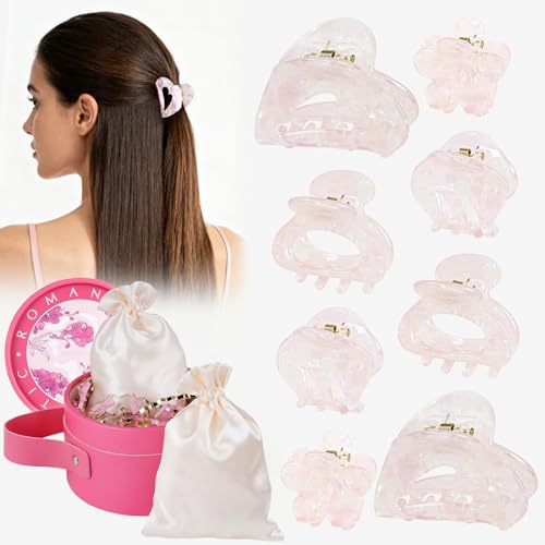 50% Off TOCESS 8-Pack Small Floral Hair Clips for Women