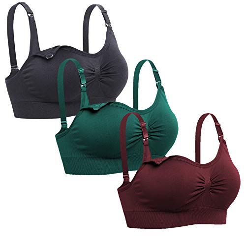 50% Off Lataly Seamless Nursing Bra 3-Pack