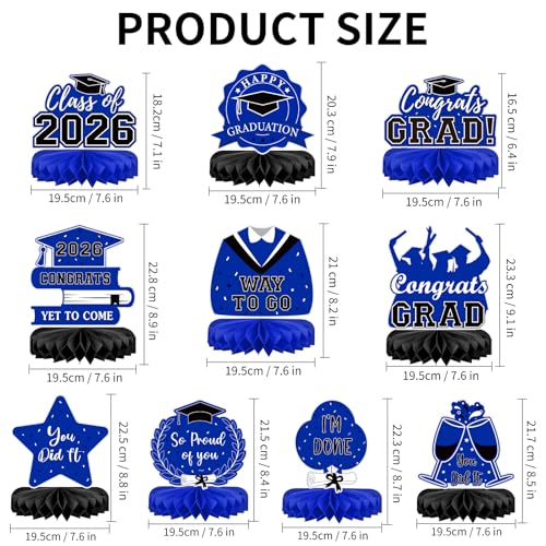 Save 10% on 2026 Graduation Honeycomb Table Centerpieces - Image 6