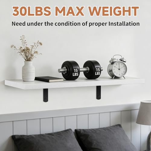 Save 20% on Duvique Floating Corner Shelves, Set of 3 - Image 4