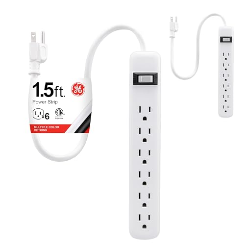 Save 39% on GE 6-Outlet Power Strip 2-Pack