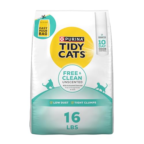 Save 40% on Tidy Cats Unscented Clumping Cat Litter