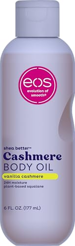 Save 13% on eos Vanilla Cashmere Body Oil for Dry Skin