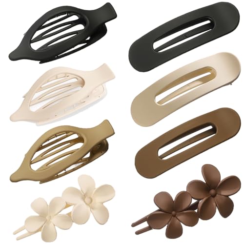 50% Off Lahnie 8-Pack Flat Hair Clips for Women