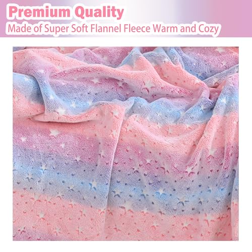 20% Off Softan Glow-in-the-Dark Kids Star Blanket - Image 3