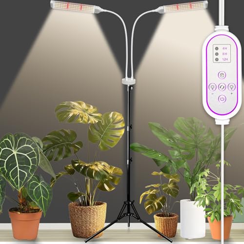 38% Off Secefeao 210 LED Grow Light with Timer & Stand
