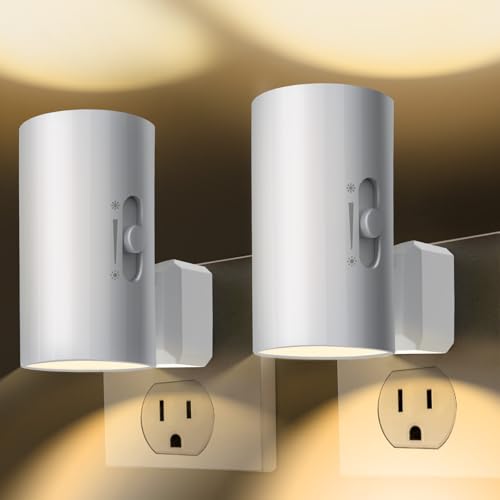 50% Off WSKVEZZA Dimmable Sensor Night Lights (2-Pack)