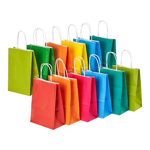 Save 40% on RACETOP 32-Pack Kraft Gift Bags with Handles