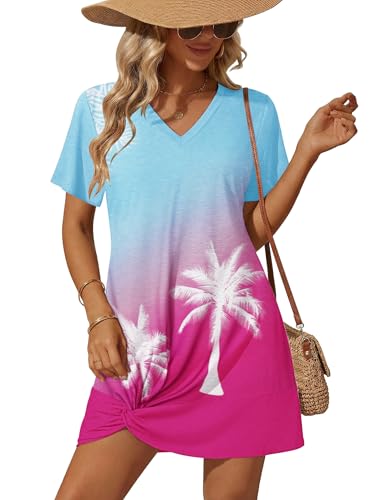 Ekouaer Women's Swimsuit Cover Up Dress - $9.99 with Code