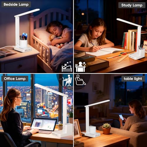 50% Off COZOO Dimmable Desk Lamp with USB & Organizer - Image 4