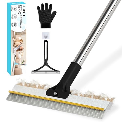 65% Off VTOPVMAX Carpet Rake for Pet Hair Removal