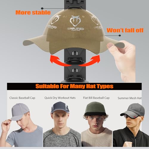 Save 25% on 2-Pack Hat Organizer for 40 Baseball Caps - Image 5
