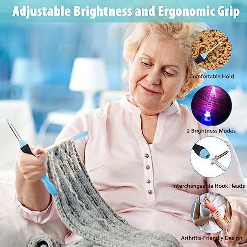 40% Off Votris Light Up Crochet Hook Set with Code - Image 2