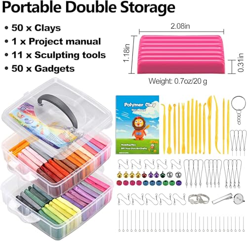 70% Off CiaraQ Polymer Clay Kit with Code WFTE3VN4 - Image 2