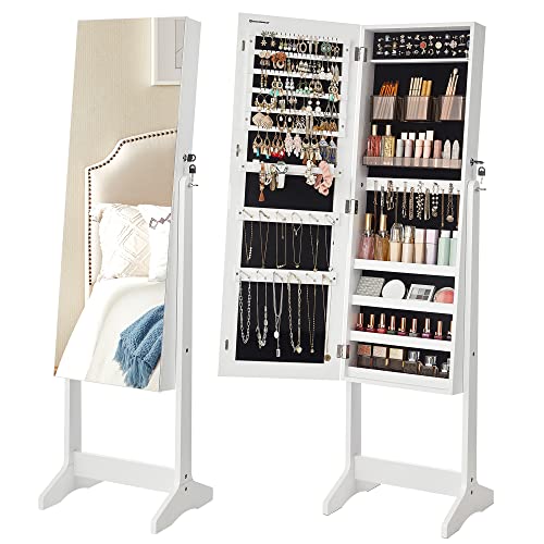 30% Off SONGMICS Jewelry Cabinet with Mirror