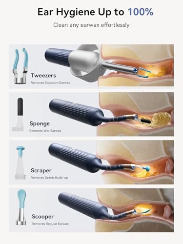 50% Off ZERONDER Ear Wax Removal Camera Otoscope - Image 6