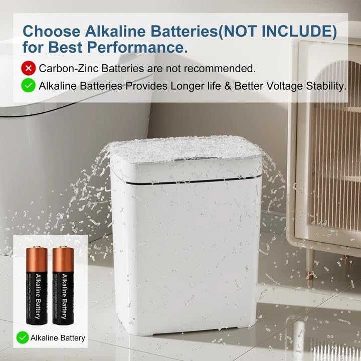 Save 25% on Vanpopubs 2-Pack Touchless Trash Cans - Image 5