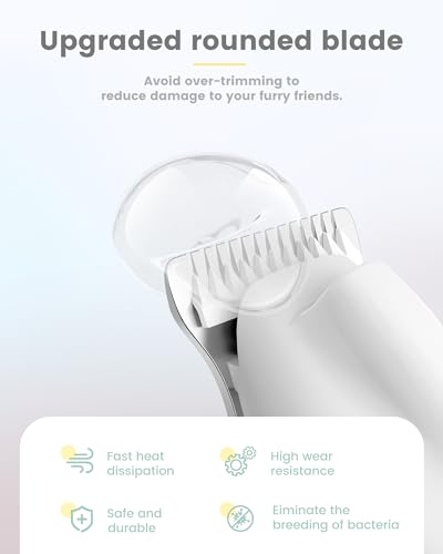 50% Off PAPMINI Ultra-Quiet Dog Grooming Kit with LED Display - Image 6