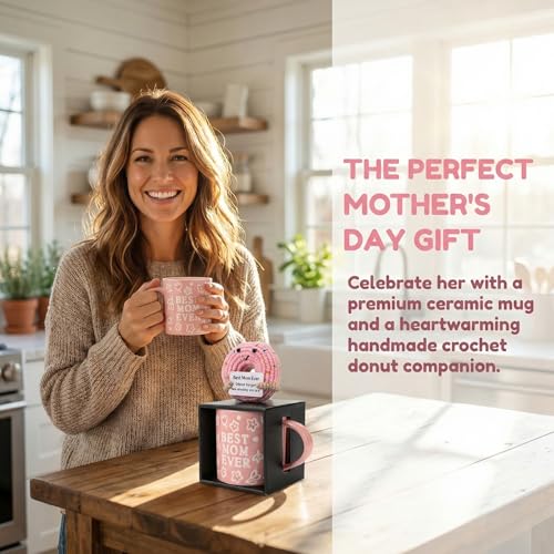 Save 41%! Best Mom Ever Mug & Crochet Donut Gift Set - Image 2