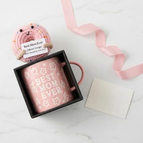 Save 41%! Best Mom Ever Mug & Crochet Donut Gift Set - Image 6