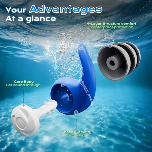 50% Off Swimming Headband for Kids with Ear Plugs - Image 4