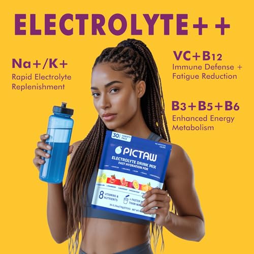 40% Off PICTAW Electrolyte Powder Packets - 30 Stickpacks - Image 3