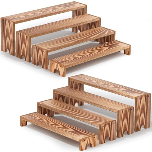 40% Off Wooden Tiered Display Stands - 2 Sets for $26.65